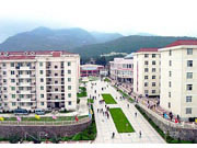 西安科技大學校園一角4235