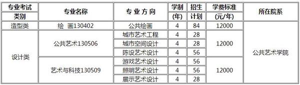 四川美院2017年專業(yè)?？嫁k法發(fā)布(一)