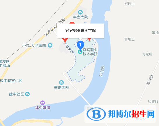 宜賓職業(yè)技術(shù)學院五年制大專地址在哪里