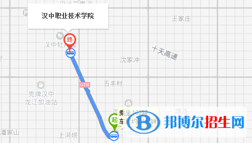 漢中職業(yè)技術(shù)學(xué)院五年制大專(zhuān)地址在哪里