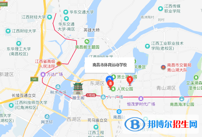 南昌體育運動學(xué)校地址在哪里
