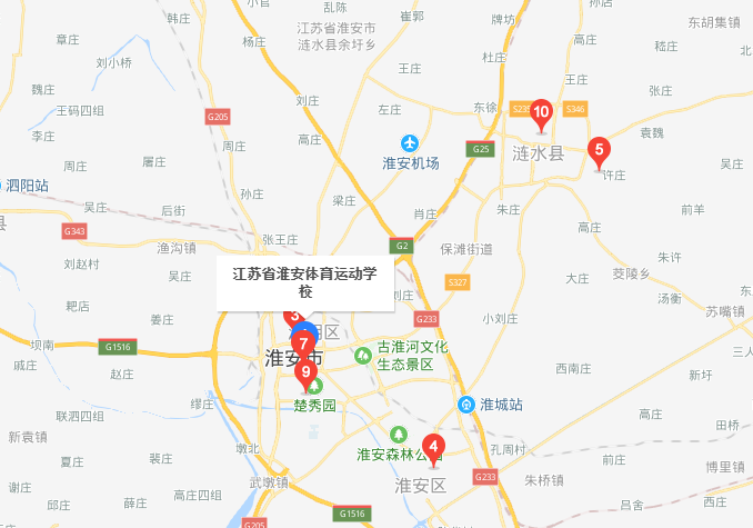 淮安體育運(yùn)動(dòng)學(xué)校地址在哪里