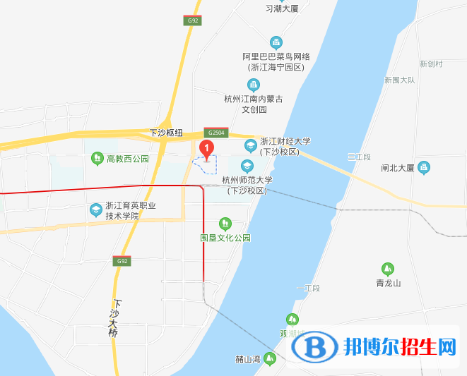 浙江經(jīng)貿職業(yè)技術學院地址在哪里