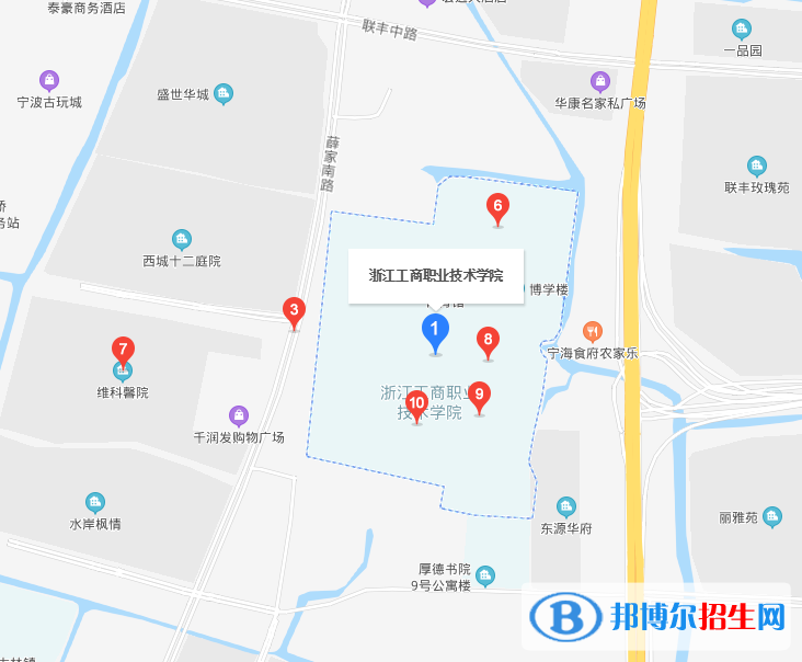 浙江工商職業(yè)技術學院地址在哪里