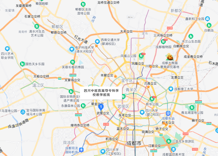 四川中醫(yī)藥高等?？茖W(xué)校地址在哪里
