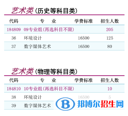 南京理工大學(xué)泰州科技學(xué)院藝術(shù)類專業(yè)有哪些？
