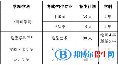 中央美術(shù)學(xué)院有哪些專業(yè)？