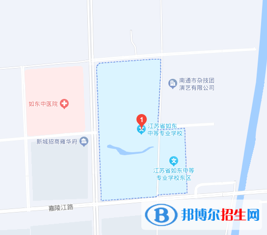 江蘇省如東中等專業(yè)學(xué)校2023年地址在哪里