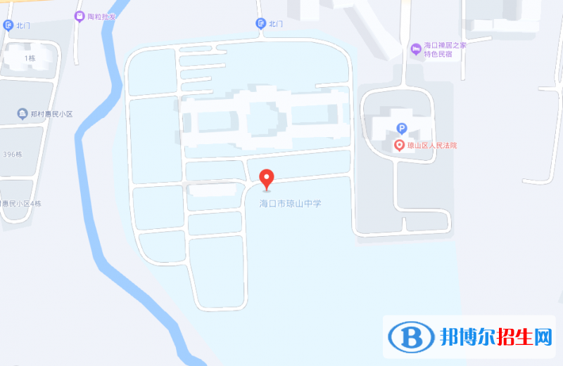 2023年海口市瓊山中學地址在哪里