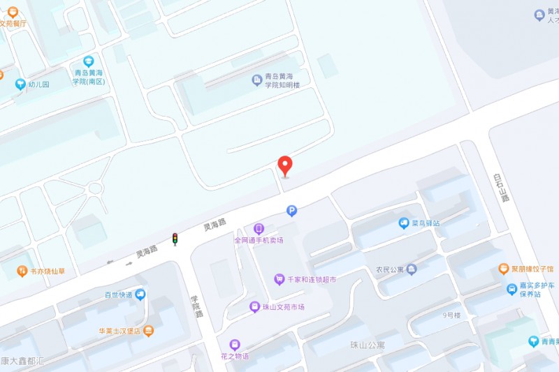 青島西海岸新區(qū)黃海職業(yè)學校地址，乘車路線