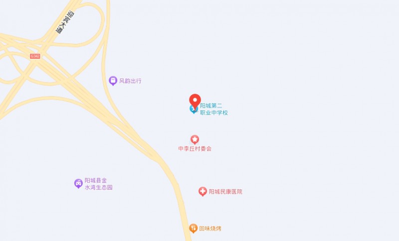 陽城縣第二職業(yè)中學地址，乘車路線