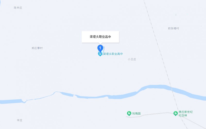 曹縣梁堤頭職業(yè)中等專業(yè)學(xué)校地址，乘車路線