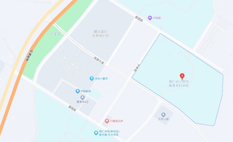 銅仁幼兒師范高等?？茖W(xué)校中職部地址，乘車路線