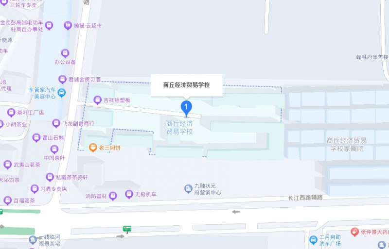 商丘經(jīng)濟(jì)貿(mào)易學(xué)校地址，乘車路線