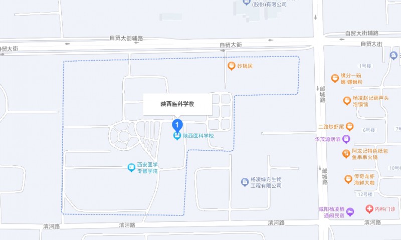 陜西醫(yī)科學(xué)校地址，乘車(chē)路線(xiàn)