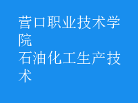 石油化工生產技術