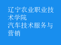 汽車(chē)技術(shù)服務(wù)與營(yíng)銷(xiāo)