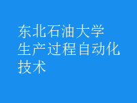 生產(chǎn)過(guò)程自動(dòng)化技術(shù)