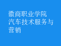 汽車技術(shù)服務(wù)與營(yíng)銷