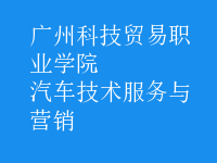 汽車技術服務與營銷