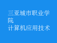 計算機(jī)應(yīng)用技術(shù)