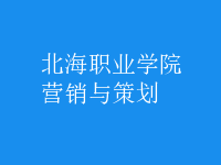 營(yíng)銷與策劃