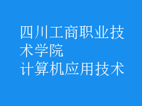 計算機應(yīng)用技術(shù)