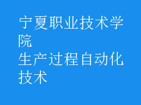 生產過程自動化技術