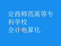 會計電算化