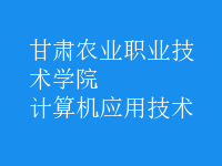 計算機應用技術