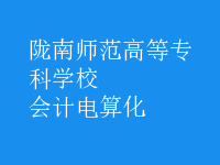 會計電算化