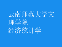 經(jīng)濟(jì)統(tǒng)計學(xué)