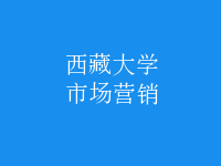 市場(chǎng)營(yíng)銷(xiāo)